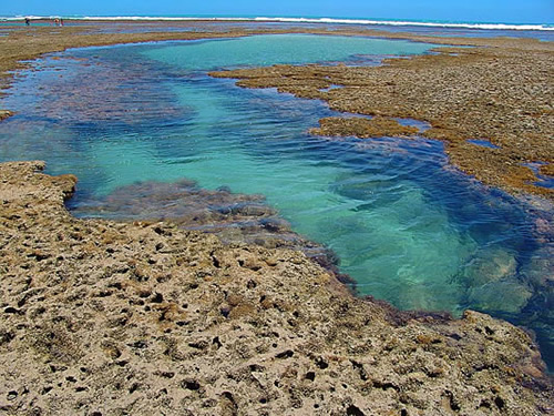 Pousada Encontro das Águas Piscinas Naturais - Frente da Pousada - Pousada Encontro das Águas
