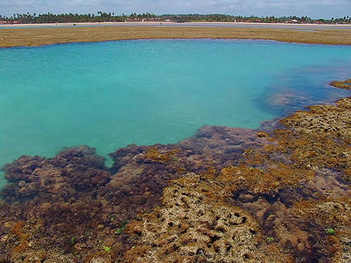 Pousada Encontro das Águas Piscinas Naturais - Frente da Pousada - Pousada Encontro das Águas