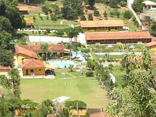 Pousada Alegria Vista aérea da pousada - Pousada Alegria