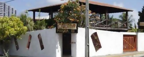 entrada da pousada