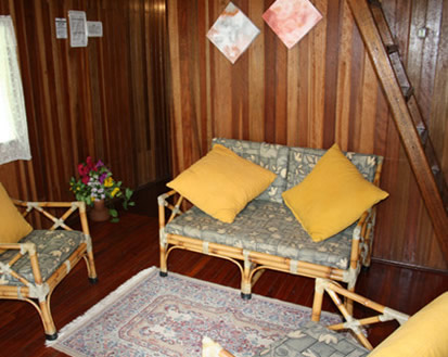 Hotel Piccolo Mondo SALA DE ESTAR DOS CHALÉS - Hotel Piccolo Mondo