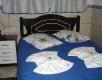 cama do chalé 04 :: Pousada Chalés do Parque cama do chalé 04 :: Pousada Chalés do Parque