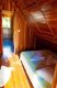 quarto casal chalé de madeira