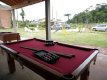 Sala de jogos com sinuca e pebolim. :: Pousada Ecco Caprícornio - Caraguatatuba SP Sala de jogos com sinuca e pebolim. :: Pousada Ecco Caprícornio - Caraguatatuba SP