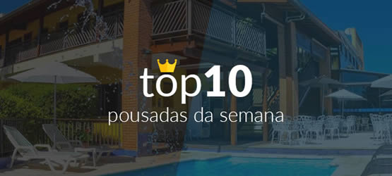 TOP 10 pousadas da semana