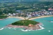 Foto aérea da Praia da Bacutia e Praia de Peracanga que ficam em Meaípe. 1,8km de nossa Pousada. :: Pousada Camping Porto Grande - Foto 10 Foto aérea da Praia da Bacutia e Praia de Peracanga que ficam em Meaípe. 1,8km de nossa Pousada. :: Pousada Camping Porto Grande - Foto 10