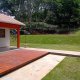 Área externa, do chalé vista para a piscina e deck Retrátil :: Chalé Primavera - Foto 6 Área externa, do chalé vista para a piscina e deck Retrátil :: Chalé Primavera - Foto 6