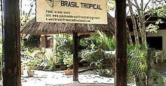 entrada da pousada :: Pousada Brasil Tropical - Foto 1 entrada da pousada :: Pousada Brasil Tropical - Foto 1