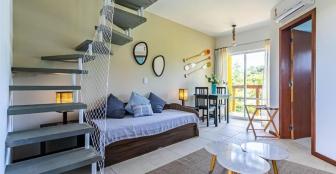 Lofts com sofá ou com cama no andar de baixo :: Penareia Floripa Beach Hotel - Foto 1 Lofts com sofá ou com cama no andar de baixo :: Penareia Floripa Beach Hotel - Foto 1