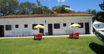 frente dos quartos. :: Pousada Bom Abrigo - Foto 1 frente dos quartos. :: Pousada Bom Abrigo - Foto 1