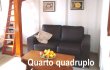 Ambiente de sala de estar em suíte quádrupla :: Pousada Weiss Blau - Foto 7 Ambiente de sala de estar em suíte quádrupla :: Pousada Weiss Blau - Foto 7