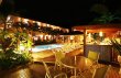 Vista noturna do Bar e Piscina. :: Pousada Ilhas de Juquehy - Foto 4 Vista noturna do Bar e Piscina. :: Pousada Ilhas de Juquehy - Foto 4