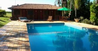 Ampla piscina para descanso e divertimento. :: Pousada Estância São Francisco - Foto 1 Ampla piscina para descanso e divertimento. :: Pousada Estância São Francisco - Foto 1