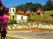 Vista da capela São Domingos e parte dos chalés. :: Hotel Fazenda Estancia São Domingos - Foto 5 Vista da capela São Domingos e parte dos chalés. :: Hotel Fazenda Estancia São Domingos - Foto 5